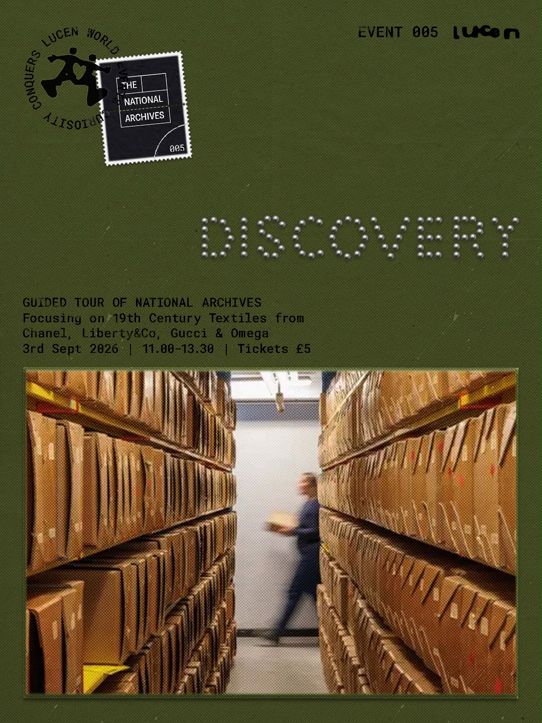 EVENT 005 Guided Tour of National Archives